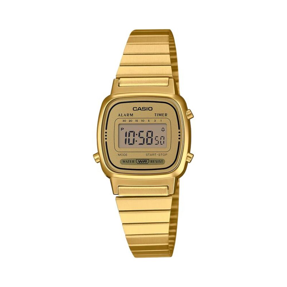 Casio Women’s Gold Digital Watch - LA-670WGA-9D